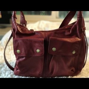Not Rational handbag color wine like new